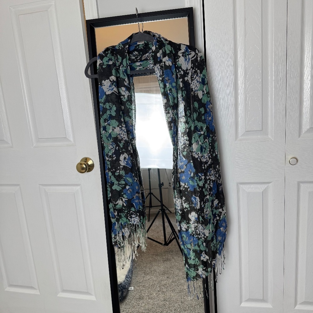 Floral Scarf - Picture 1 of 5